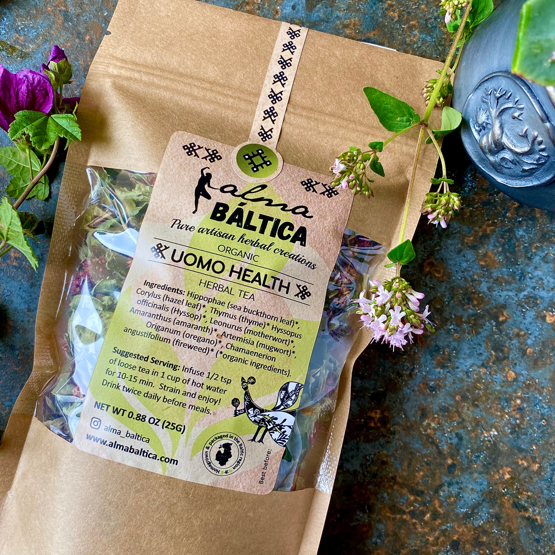 organic herbal tea for prostate health